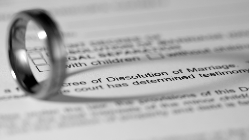 What is a Dissolution of Marriage - Barber Law Offices