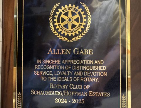 Rotarian of the Year 2025 - Allen Gabe