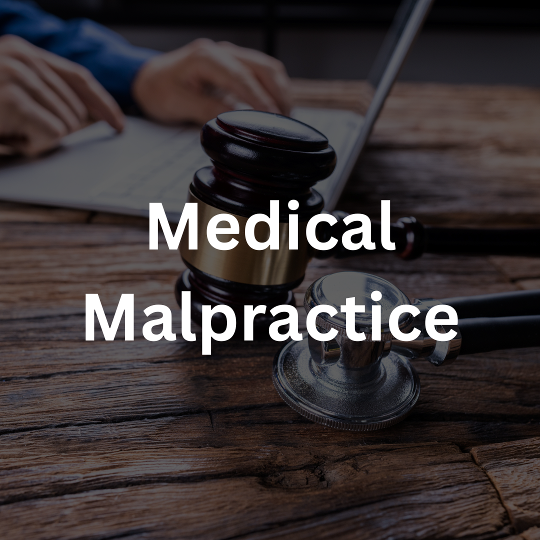 Medical malpractice legal consultation and healthcare