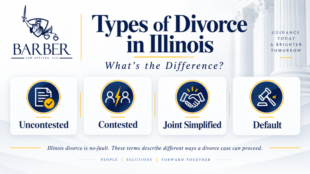 Types of Divorce in Illinois - Barber Law Offices